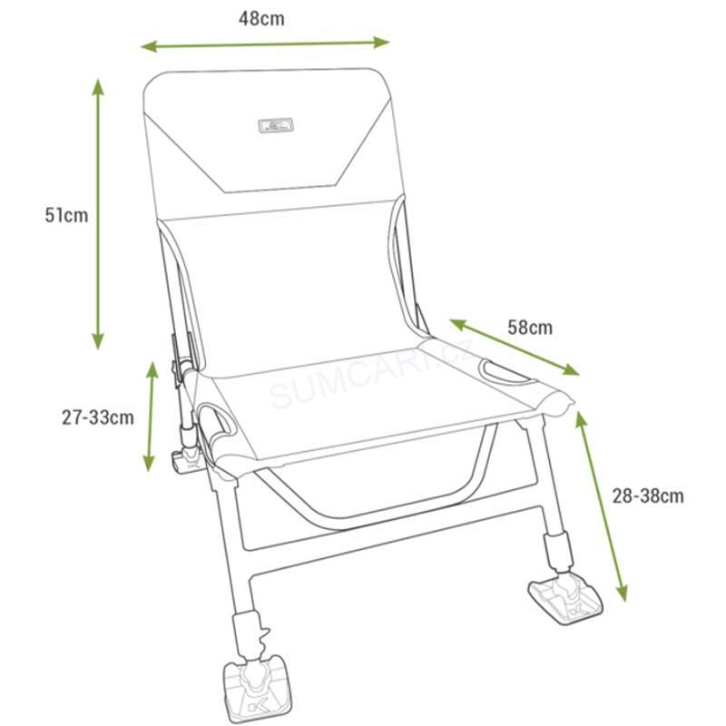 Korum křeslo Supa Lite Stretch - Standard Chair