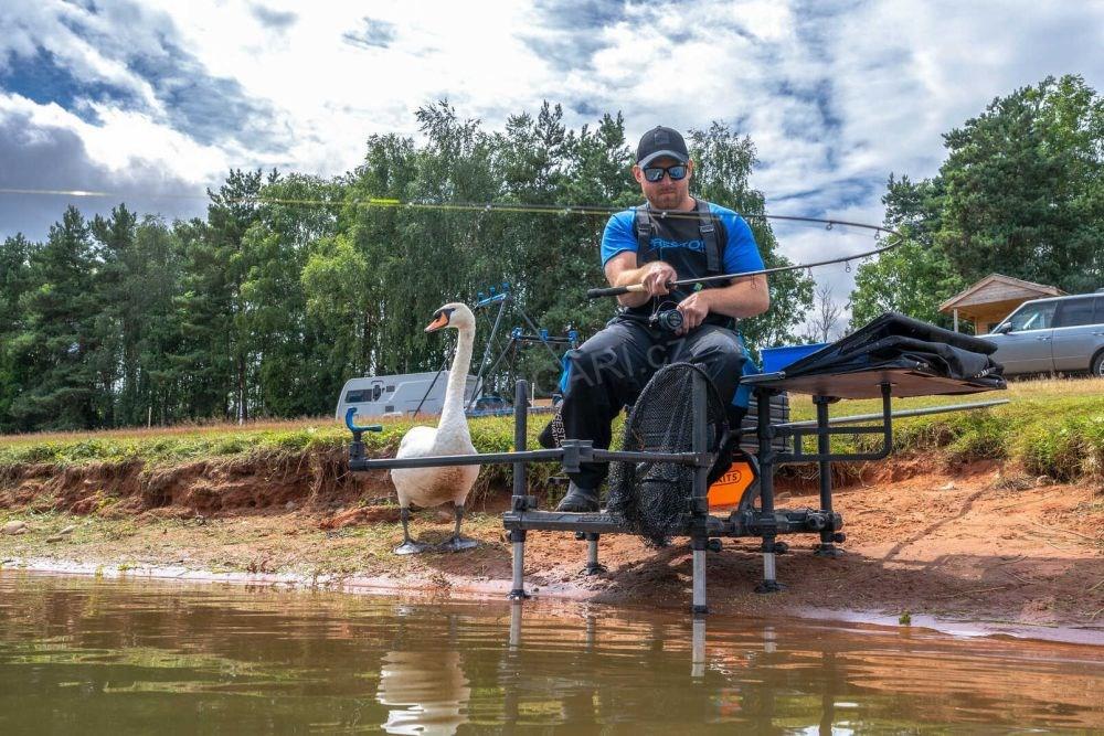 Preston prut Supera X Superlight 12ft Feeder 3.65m 40g, 3 díl