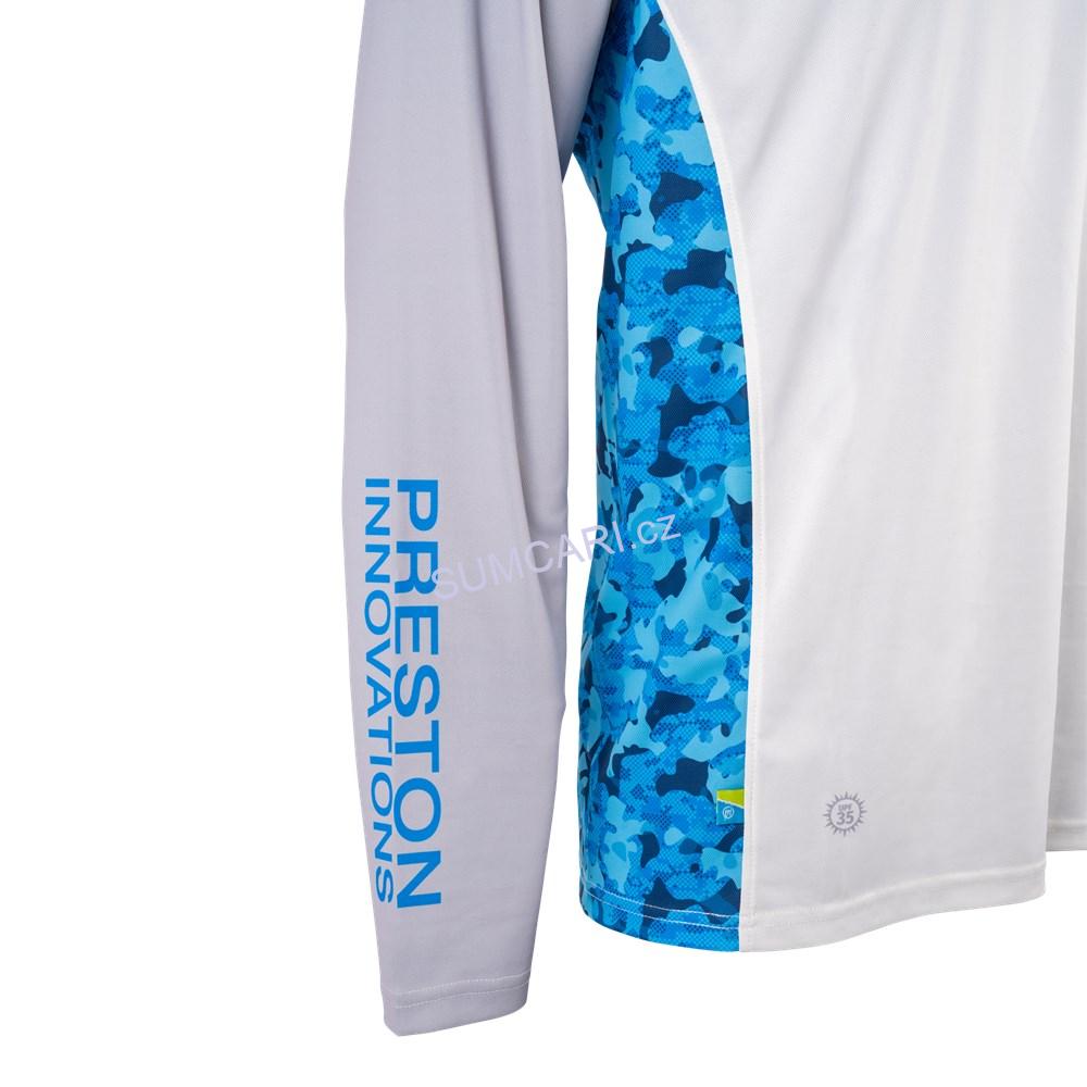 Preston triko Performance Hooded Sun Shirt UPF-40, vel. L