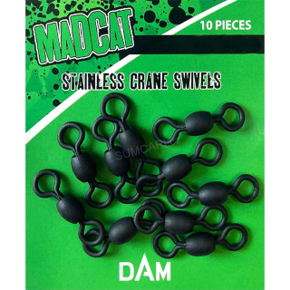 MadCat obratlík Stainless Crane Swivels 100kg, 10ks