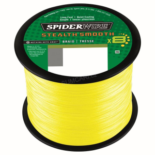 Spiderwire STEALTH Smooth8 0.06mm 5.40kg, žlutá