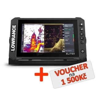 Lowrance ELITE FS 7, sonda ActiveImaging 3v1 + Voucher na 1 500Kč