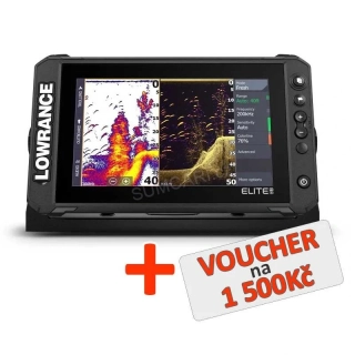 Lowrance ELITE FS 9, sonda ActiveImaging 3v1 + Voucher na 1 500Kč