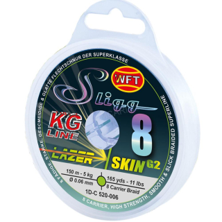WFT pletenka SLIGG 8 cartreuse 0.06mm 5kg, 150m žlutá