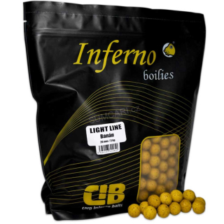 Carp Inferno boilies Light Line BANÁN 20mm, 3kg