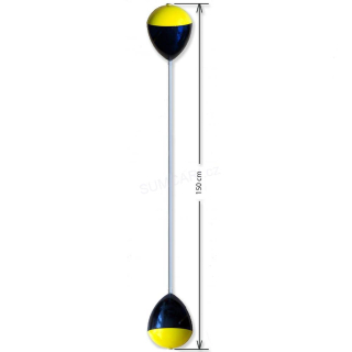 BUBENÍK sumcová tyčová bójka průběžná, 220 + 220g, 150cm