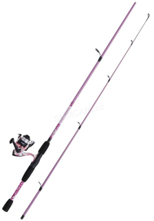 Mitchell prut Tanager Pink Camo II Spin s navijákem 3000 2,10m 7-20g
