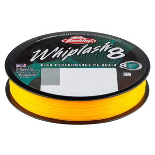 Berkley pletenka Whiplash 8 Yellow 0.06, 10.7kg, 150m, žlutá