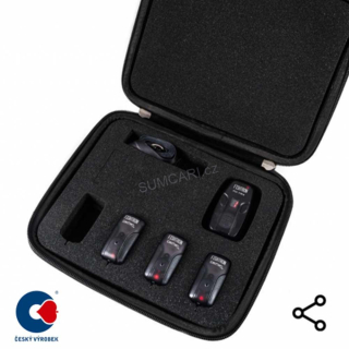Flajzar otřesové signalizátory CATFISHTX3 SET 3+1+RX MINI