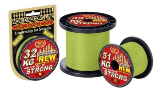 WFT pletenka KG Strong 0,12mm 15kg, 300m žlutá
