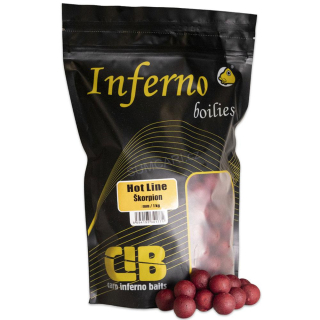 Carp Inferno boilies Hot Line ŠKORPION 20mm, 1 kg
