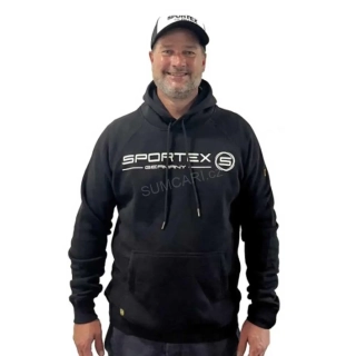 Sportex mikina s kapucí černá, velikost XXL