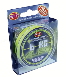 WFT GLISS KG 0.14mm 8.00kg 150m, žlutá