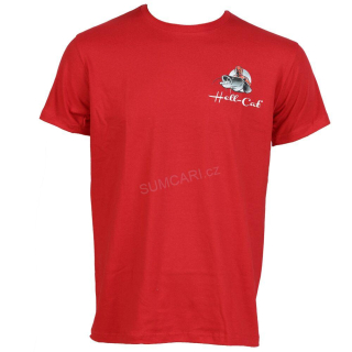 Hell-Cat rybářské tričko Style červené, vel. 3XL