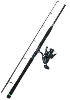 MadCat set na sumce Siluro Vertical 1.80m 100-250g + naviják 5000, 2 díl