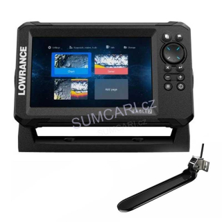 Lowrance sonar EAGLE 7 se sondou Tripleshot HD