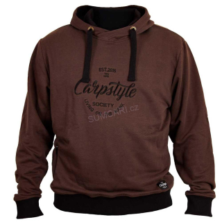 Carpstyle mikina Brown Forest Hoodie, vel. XL