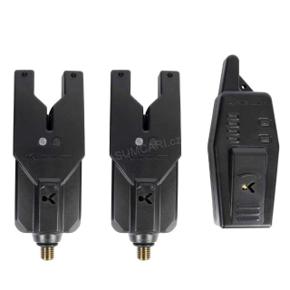 Korum sada signalizátorů KRI 2 Rod Remote Alarm Set 2+1