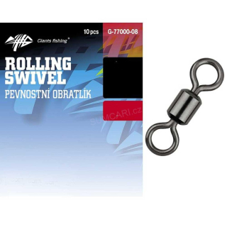 Pevnostní obratlíky Rolling Swivel - více variant