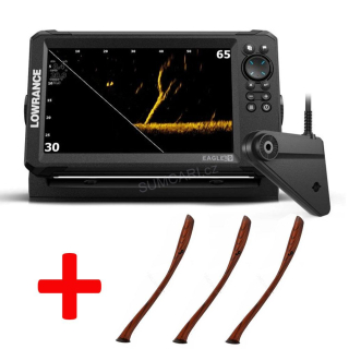 Lowrance sonar Eagle EYE 9, live sonda + 3 vábničky zdarma