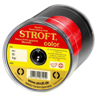 STROFT Color Red 0.25mm 5.70kg, 500m