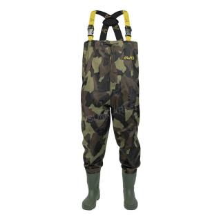 Avid Carp prsačky Distortion Camo Chest Waders, vel. 44