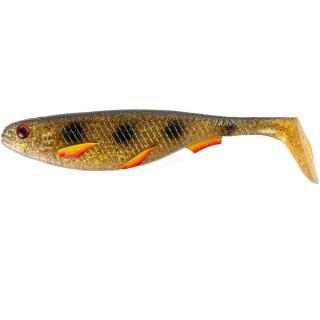 Stroft gumová nástraha PREDATOR Gold Flakes Fire Fin, 18cm