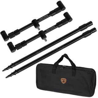 Giants fishing sada hrazd Gaube Buzzer Bar Set 2 Rods Black