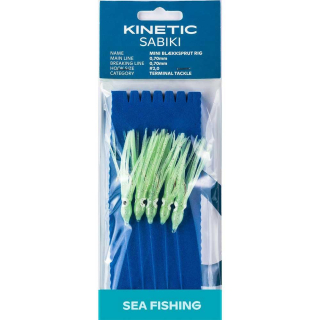 Kinetic návazec SABIKI MINI BLEKKSPRUT 2/0, Glow
