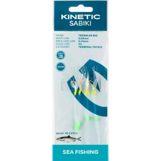 Kinetic návazec SABIKI Trembler 4, Pearl flash