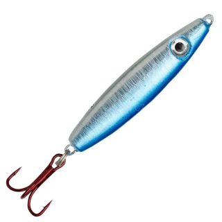 Kinetic pilker CRAZY Herring 60g, blue/crystal