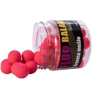 Carp Inferno Balanced Boilie Fluo Kreveta Mušle 150ml, 16mm