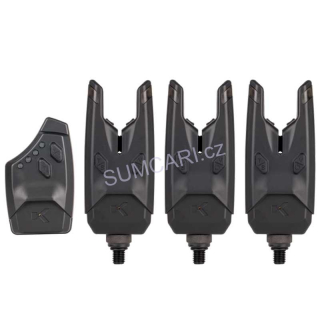 Korum sada signalizátorů KSi8 3 ROD Remote Bite Alarm SET 3+1