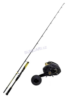 Black Cat baitcast set Perfect Passion Allstar CAST 2.20m 30-130g + CAST 301 LH