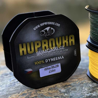 Huprovka šňůra na sumce Vertical line 0.48mm 40kg, 150m - žlutá