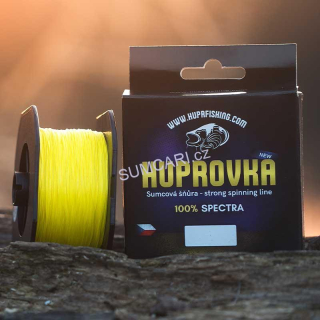 Huprovka šňůra na sumce Spinning line 0.39mm 31kg, 300m - žlutá