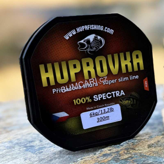 Huprovka přívlačová šňůra Super Slim line 0.06mm 4.00kg, 300m žlutá