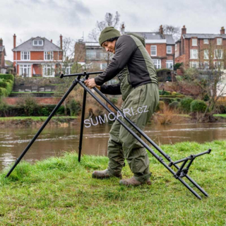 Korum stojan na pruty Deluxe River Tripod 3 Rod Wide