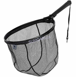 Giants fishing plovoucí podběrák s pogumovanou síťkou Deluxe Rubber Float L 50x40cm