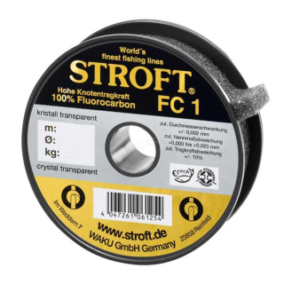 STROFT Fluorcarbon FC1 0.28mm 6.80kg, 50m