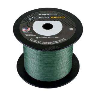 Spiderwire DURA 4 0.17mm 15.00 Kg, zelená