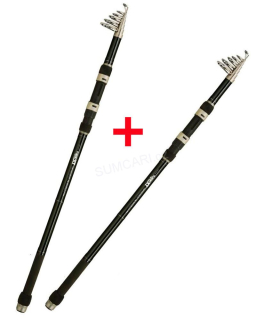 Giants fishing Fluent Tele Carp 3.60m, 60-120g, 7 díl