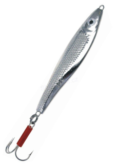 ICE fish pilker Nor stříbrný 500g