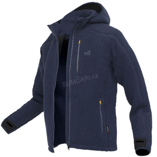 Geoff Anderson bunda s kapucí TEDDY modrá, vel. XXXL
