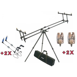Mivardi tripod Premium + ZDARMA 2 x Sounder Easy a 2 x SWINGARM No.130